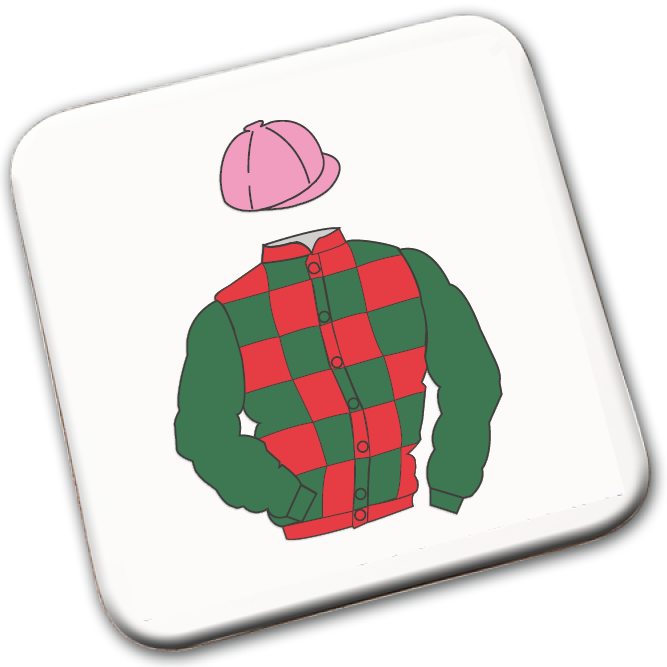 Racing Silks Coasters (create your own) - pack of 4