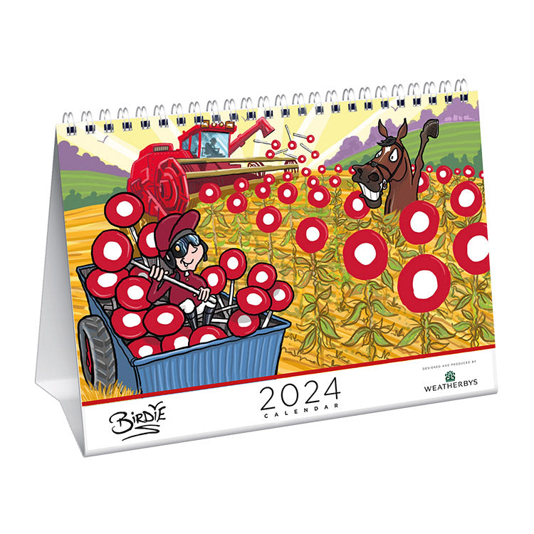 Birdie Desk Calendar 2024 Weatherbys Shop