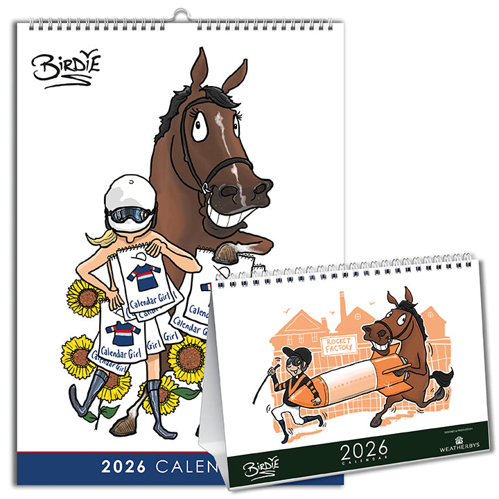 Birdie Desk & Wall Calendar Bundle 2026