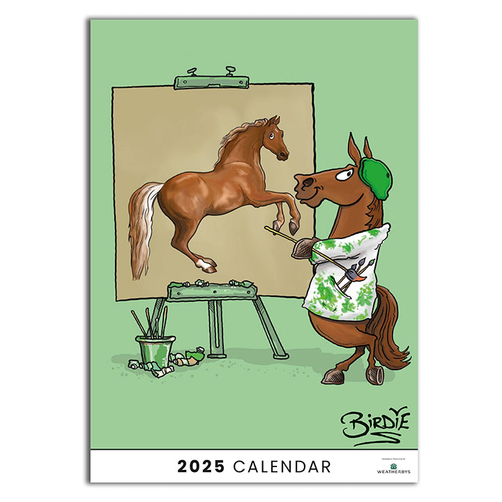 Birdie Wall Calendar 2025