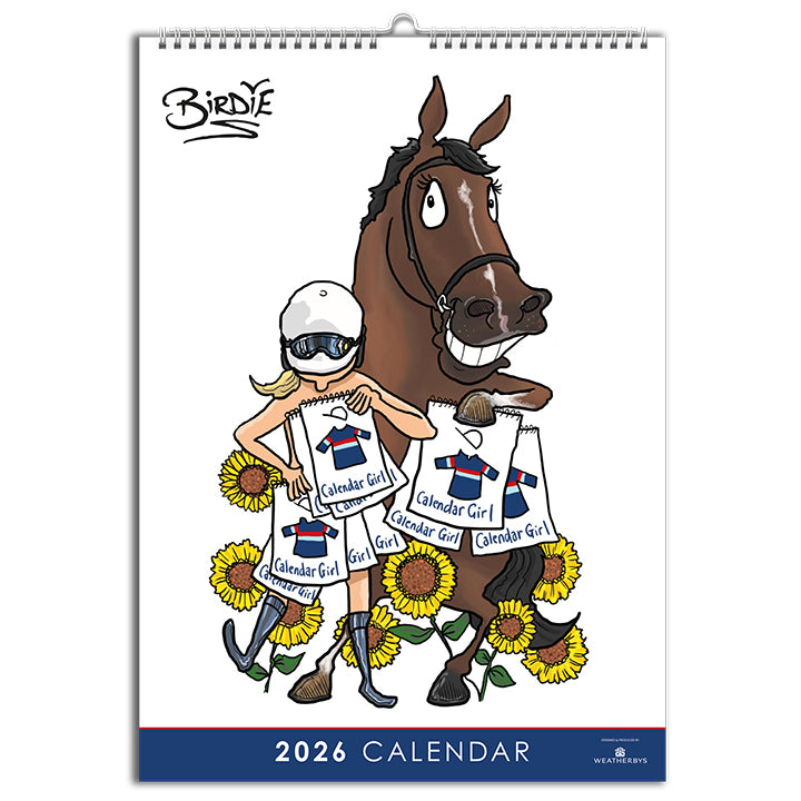 Birdie Wall Calendar 2026