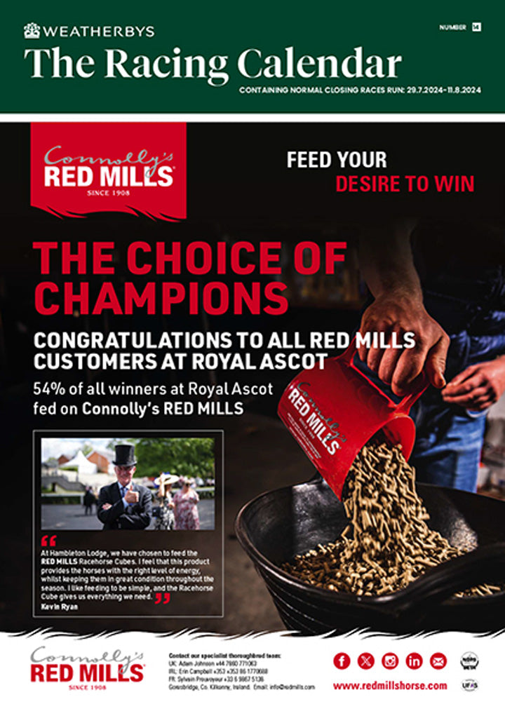 Racing Calendar 12-Month Subscription (Issue 8, 2026 - Issue 7, 2027 ...