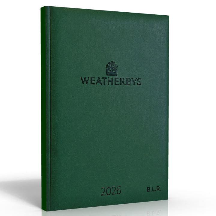 Weatherbys Initialled Racing Desk Diary 2026
