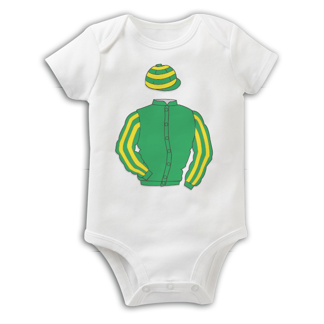 Racing Silks Baby Vest (create your own)